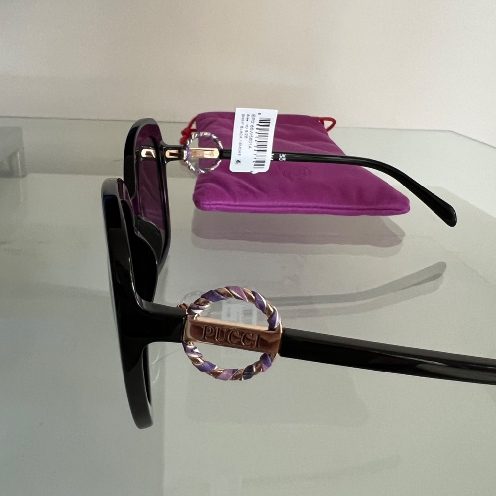 EMILIO PUCCI Black Butterfly EP0165/S - Picture 4 of 13